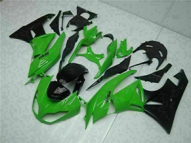 2009-2012 Black Green Kawasaki ZX6R Motorcycle Bodywork Canada