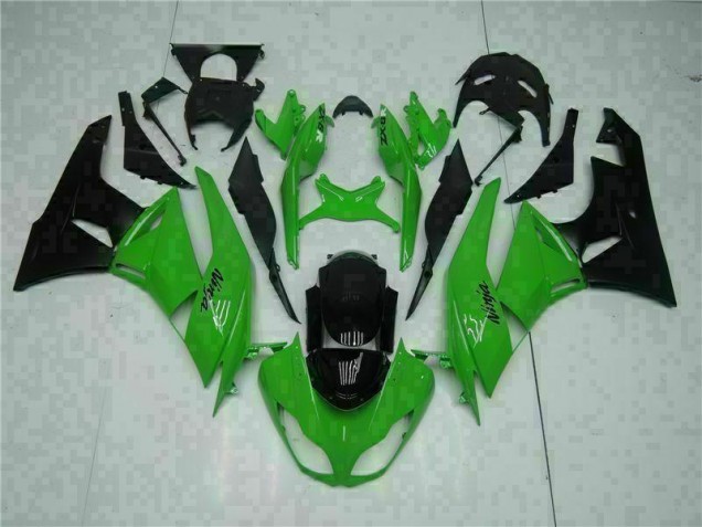 2009-2012 Black Green Kawasaki ZX6R Motorcycle Bodywork Canada