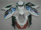 2009-2016 White Suzuki GSXR1000 Motorcycle Fairings Canada