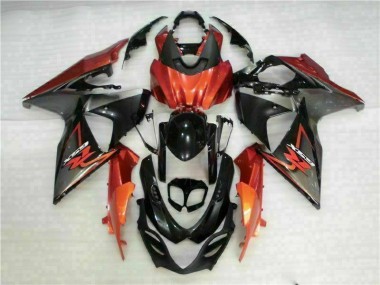 2009-2016 Brown Black Suzuki GSXR1000 Motorcycle Fairing Kit Canada