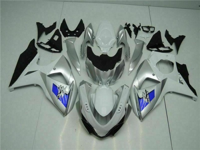 2009-2016 Silver White Suzuki GSXR1000 Motorcycle Bodywork Canada