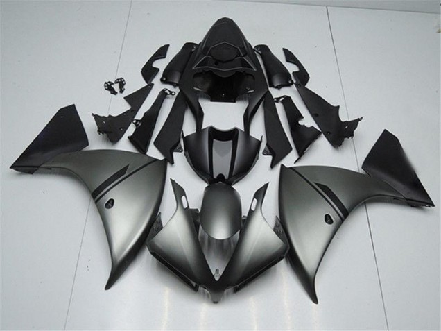 2012-2014 Matte Grey Black Yamaha YZF R1 Replacement Fairings Canada 2012-2014 Matte Grey Black Yamaha YZF R1 Replacement Fairings Canada
