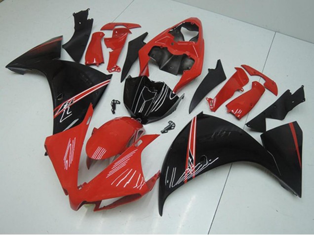 2012-2014 Red Black Yamaha YZF R1 Replacement Motorcycle Fairings Canada
