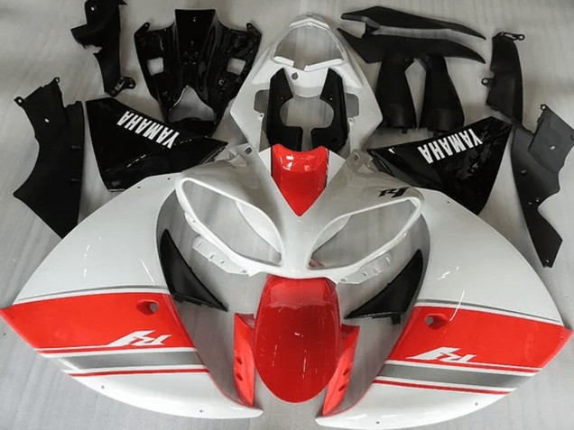2012-2014 Racy Red White Black Yamaha YZF R1 Motorcycle Fairing Kit Canada 2012-2014 Racy Red White Black Yamaha YZF R1 Motorcycle Fairing Kit Canada