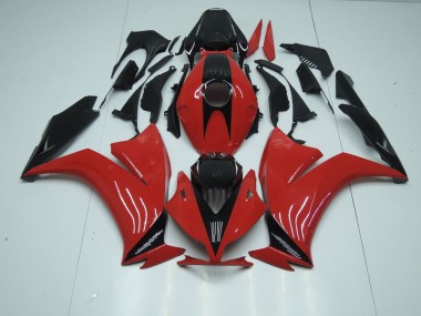 2012-2016 Red Black with No Decals Honda CBR1000RR Moto Fairings Canada
