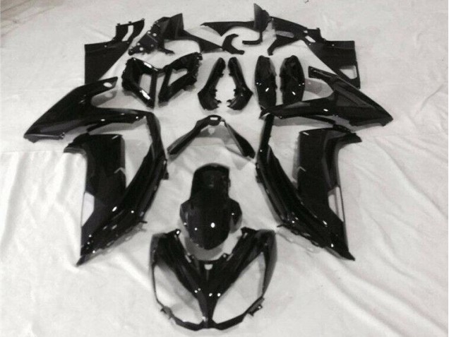 2012-2016 Glossy Black Kawasaki EX650 Motor Bike Fairings Canada