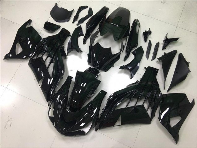 2012-2021 Glossy Black Kawasaki ZX14R ZZR1400 Moto Fairings Canada 2012-2021 Glossy Black Kawasaki ZX14R ZZR1400 Moto Fairings Canada