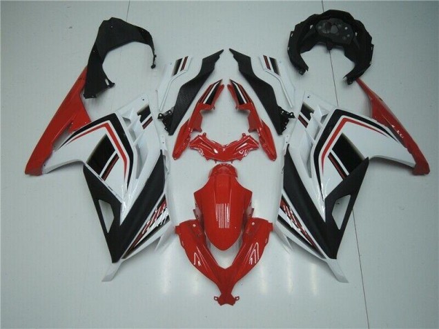 2013-2016 Red White Black Kawasaki EX300 Motorbike Fairing Canada 2013-2016 Red White Black Kawasaki EX300 Motorbike Fairing Canada