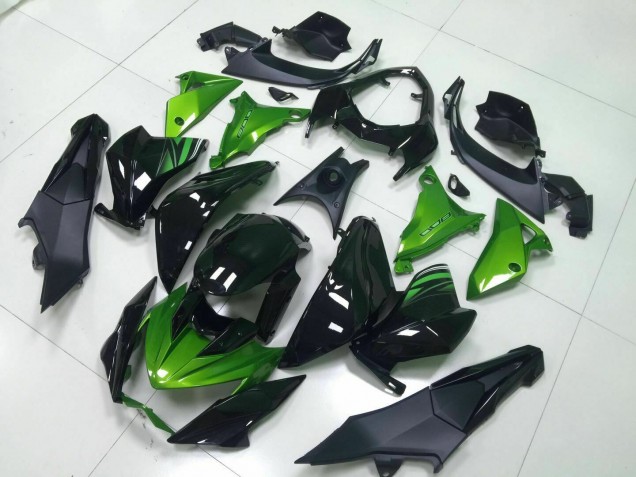 2013-2016 Green Black Kawasaki Z800 Moto Fairings Canada 2013-2016 Green Black Kawasaki Z800 Moto Fairings Canada