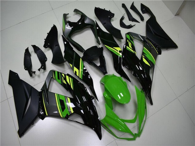 2013-2018 Green Black Kawasaki ZX6R Replacement Fairings Canada