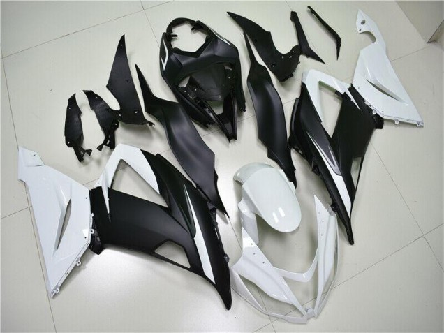 2013-2018 White Black Kawasaki ZX6R Motorbike Fairings Canada