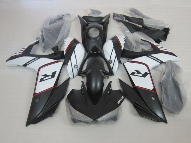 2015-2022 Black White Yamaha YZF R3 Motor Fairings Canada