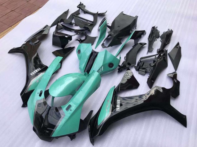 2015-2019 Black Blue Yamaha YZF R1 Bike Fairing Kit Canada
