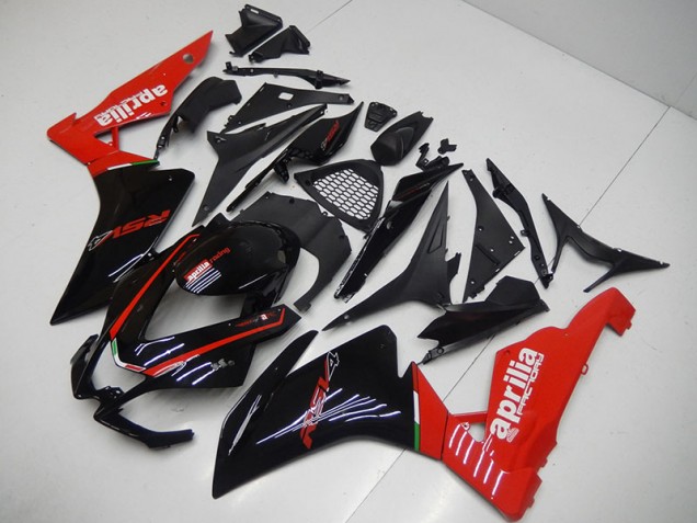 2009-2015 Black Red Aprilia RSV4 Motorcycle Replacement Fairings Canada 2009-2015 Black Red Aprilia RSV4 Motorcycle Replacement Fairings Canada