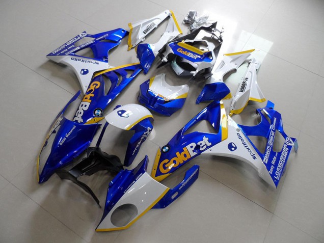 2009-2014 Blue White GoldBet BMW S1000RR Motorcycle Fairings Kit Canada 2009-2014 Blue White GoldBet BMW S1000RR Motorcycle Fairings Kit Canada
