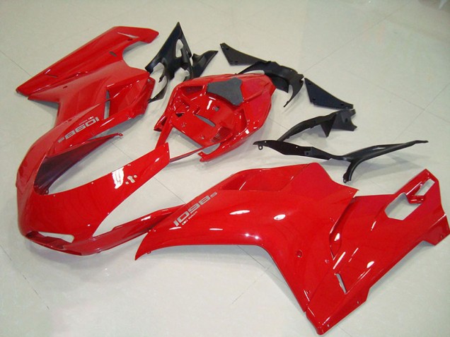 2007-2014 Red Ducati 1098 Motorcycle Fairing Kits Canada 2007-2014 Red Ducati 1098 Motorcycle Fairing Kits Canada