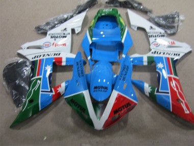 2004-2005 Blue Red Green Motul Honda CBR1000RR Replacement Fairings Canada