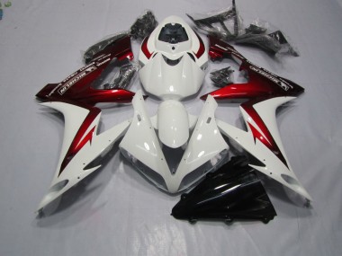 2004-2005 White Red Honda CBR1000RR Motorcycle Fairing Kits Canada