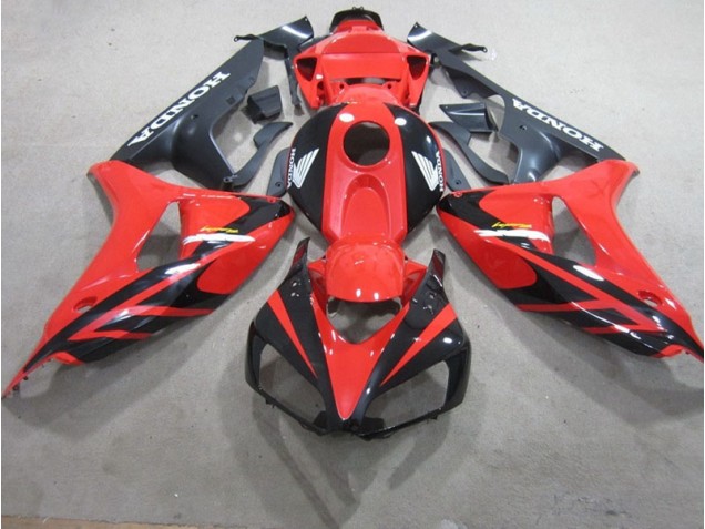 2006-2007 Red Black Fireblade Honda CBR1000RR Motorbike Fairing Canada