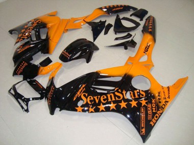 1995-1998 Black Orange SevenStars Honda CBR600 F3 Motor Fairings Canada