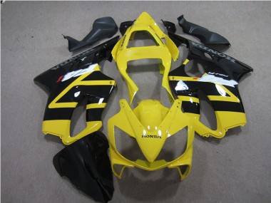 2001-2003 Yellow Black Honda CBR600 F4i Motorcylce Fairings Canada