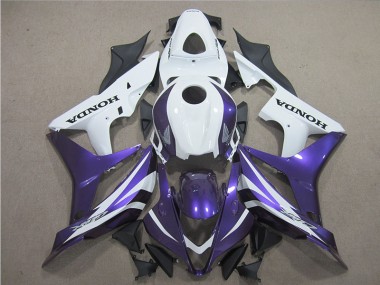 2007-2008 Purple White Honda CBR600RR Motor Bike Fairings Canada