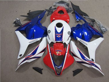2009-2012 Red White Blue HRC Honda CBR600RR Motorcycle Fairing Kits Canada