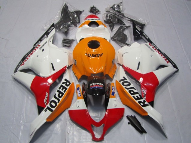 2009-2012 Orange Red White Repsol Honda CBR600RR Motorcycle Fairing Kit Canada 2009-2012 Orange Red White Repsol Honda CBR600RR Motorcycle Fairing Kit Canada
