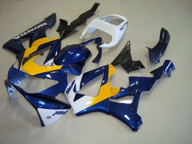 2000-2001 Blue Yellow Honda CBR900RR 929 Motorcyle Fairings Canada