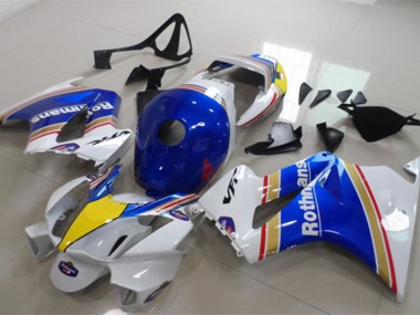 2002-2013 Blue White Rothmans Honda VFR800 Motorcycle Fairing Kits Canada