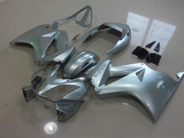 2002-2013 Silver Honda VFR800 Motorcycle Fairing Kit Canada