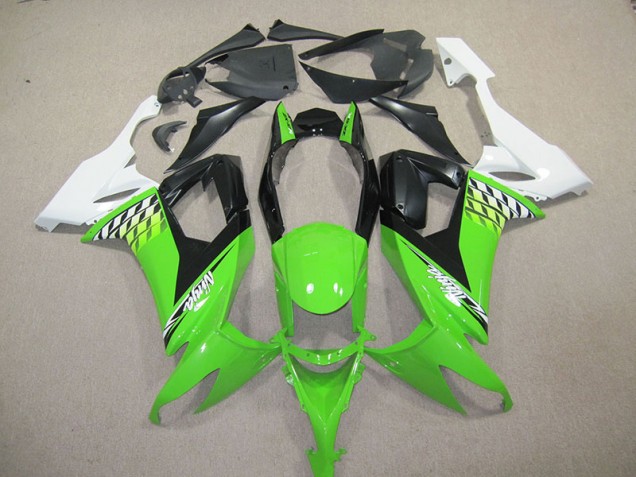 2008-2010 Black Green Ninja Kawasaki ZX10R Bike Fairings Canada