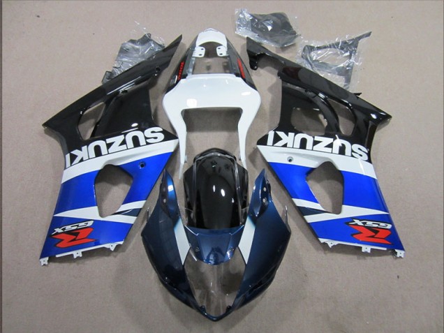 2003-2004 Blue White Decal Suzuki GSXR1000 Motorbike Fairing Canada