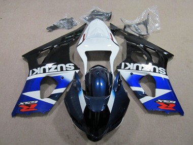 2003-2004 Blue White Decal Suzuki GSXR1000 Bike Fairings Canada