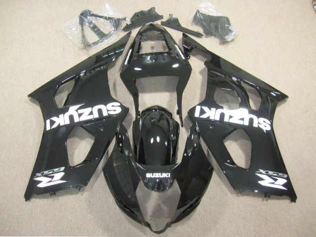 2003-2004 Black White Decal Suzuki GSXR1000 Motor Bike Fairings Canada
