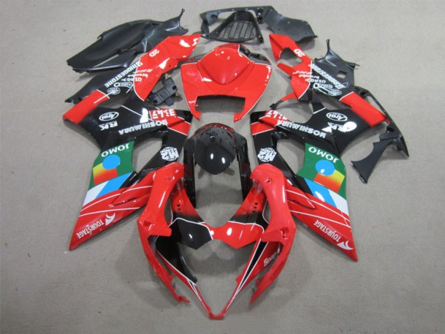 2005-2006 Black Red Green Suzuki GSXR1000 Bike Fairing Canada 2005-2006 Black Red Green Suzuki GSXR1000 Bike Fairing Canada