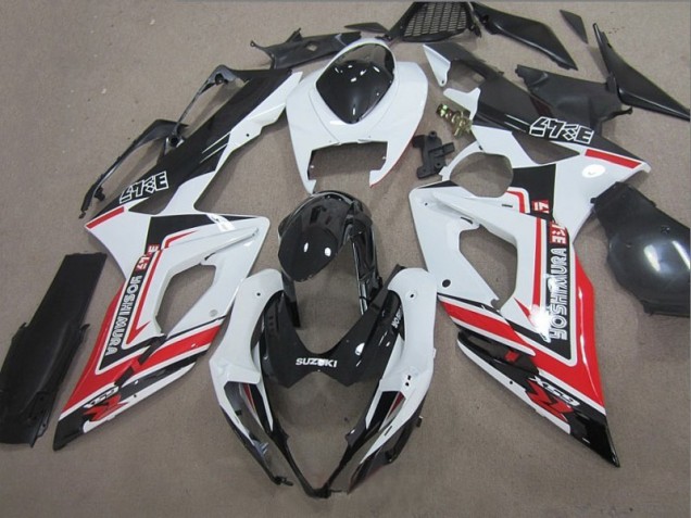 2005-2006 Black White Red Suzuki GSXR1000 Bike Fairings Canada 2005-2006 Black White Red Suzuki GSXR1000 Bike Fairings Canada