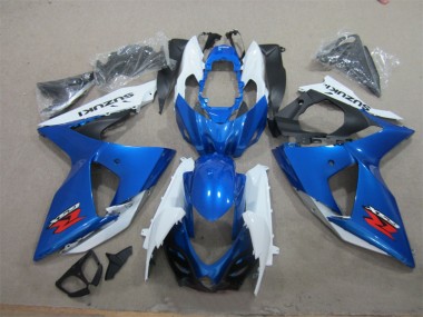 2009-2016 Blue White Suzuki GSXR1000 Motorcycle Fairings Canada