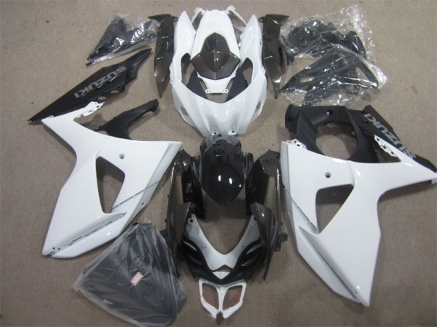 2009-2016 White Black Suzuki GSXR1000 Motorcycle Fairing Canada