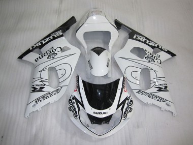 2001-2003 White Black Corona Extra Suzuki GSXR600 Bike Fairings Canada