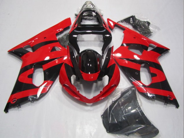 2001-2003 Black Red Suzuki GSXR600 Motorbike Fairing Canada 2001-2003 Black Red Suzuki GSXR600 Motorbike Fairing Canada