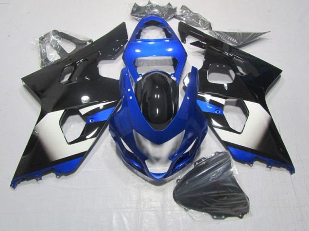 2004-2005 Black Blue Suzuki GSXR600 Motorcylce Fairings Canada 2004-2005 Black Blue Suzuki GSXR600 Motorcylce Fairings Canada