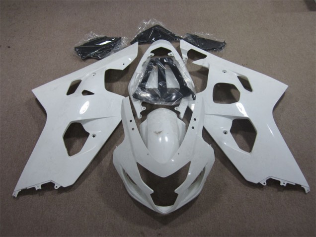 2004-2005 White Suzuki GSXR600 Bike Fairings Canada 2004-2005 White Suzuki GSXR600 Bike Fairings Canada