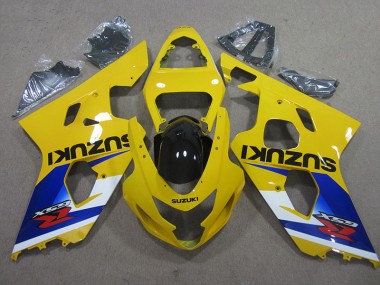 2004-2005 Yellow Blue Suzuki GSXR600 Motor Bike Fairings Canada