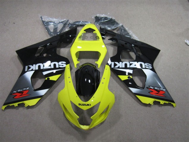 2004-2005 Yellow Black Suzuki GSXR600 Motorcycle Bodywork Canada 2004-2005 Yellow Black Suzuki GSXR600 Motorcycle Bodywork Canada