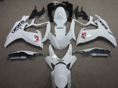 2006-2007 White Suzuki GSXR600 Motorcyle Fairings Canada