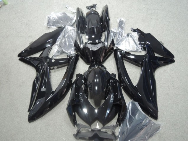 2008-2010 Black Suzuki GSXR600 Motorcycle Fairings Kits Canada 2008-2010 Black Suzuki GSXR600 Motorcycle Fairings Kits Canada