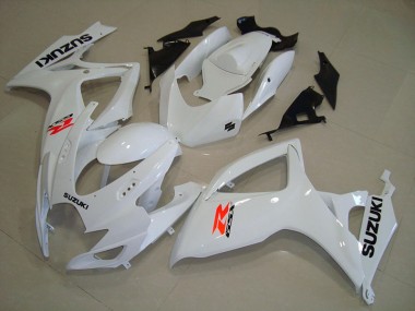 2006-2007 White Suzuki GSXR750 Motor Fairings Canada