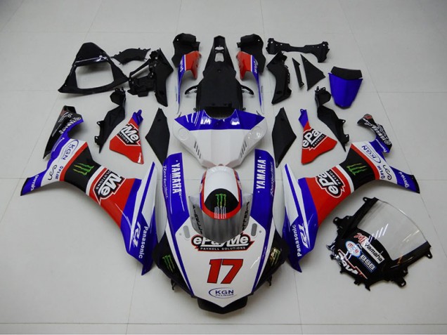 2015-2019 Blue Red KGN 17 Yamaha YZF R1 Replacement Motorcycle Fairings Canada