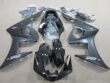 2003-2005 Black Yamaha YZF R6 Bike Fairing Kit Canada